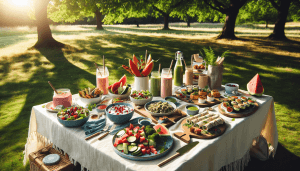 بهترین دورچین‌های تابستانی برای پیک‌نیک و مهمانی‌ها